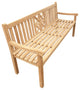 Teak Wood Arizona Outdoor Patio Bench, 6'