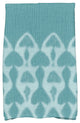 Watermark, Geometric Print Kitchen Towel, Teal