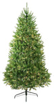 9' Pre-Lit Northern Pine Full Artificial Christmas Tree, Clear Lights