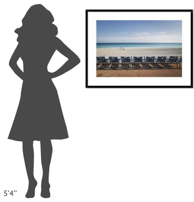 "Sea Breeze" Framed Digital Print by Paco Palazon, 38"x28"