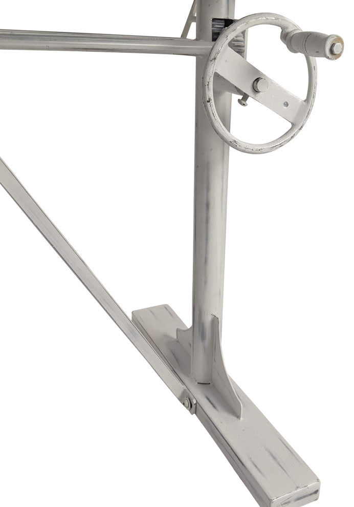 Brio Sit or Stand Adjustable Desk, Whitewash