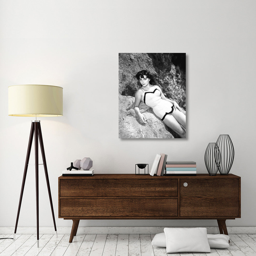 "Joan Collins" Stretched Canvas Giclee by Hollywood Photo Archive, 32x40"