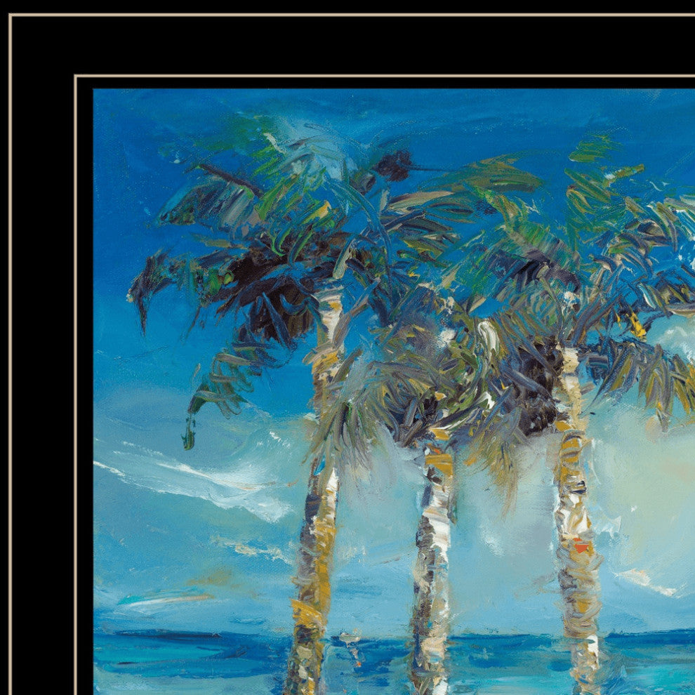 Threes Company 4 Black Framed Print Wall Art