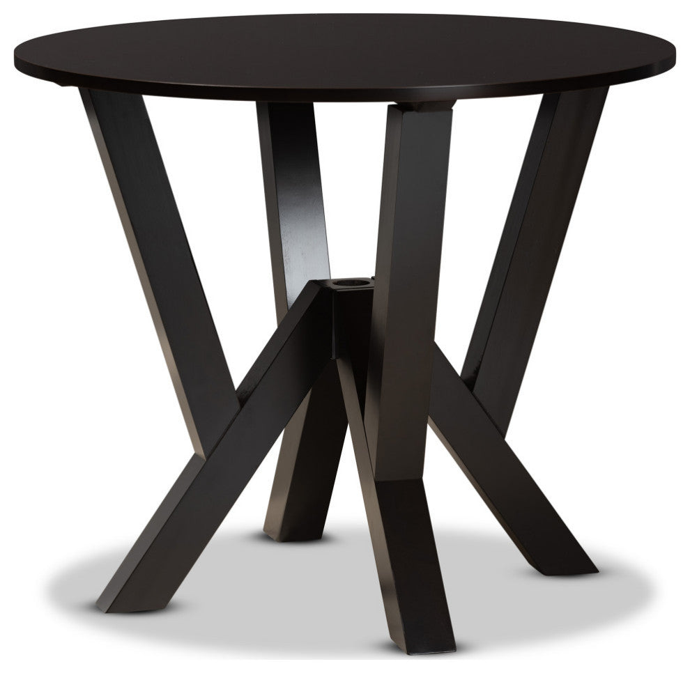 Andra Modern 5-Piece Dining Set, Gray