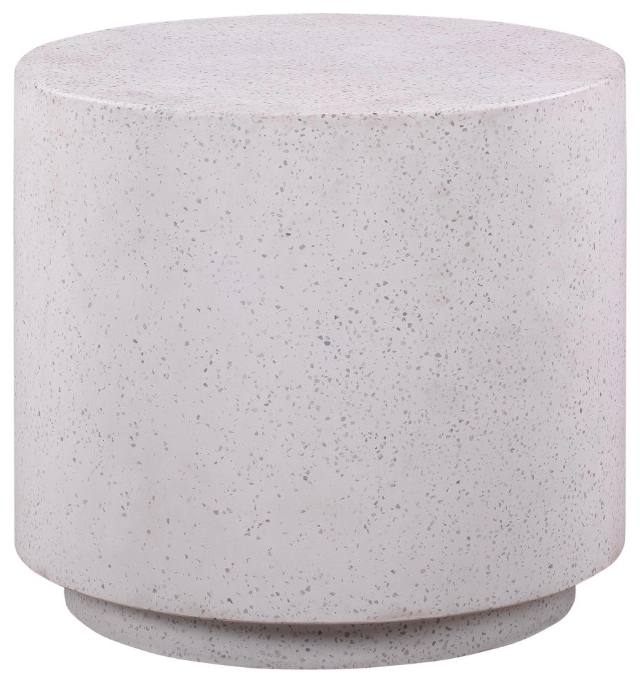 Terrazzo Light Speckled Side Table