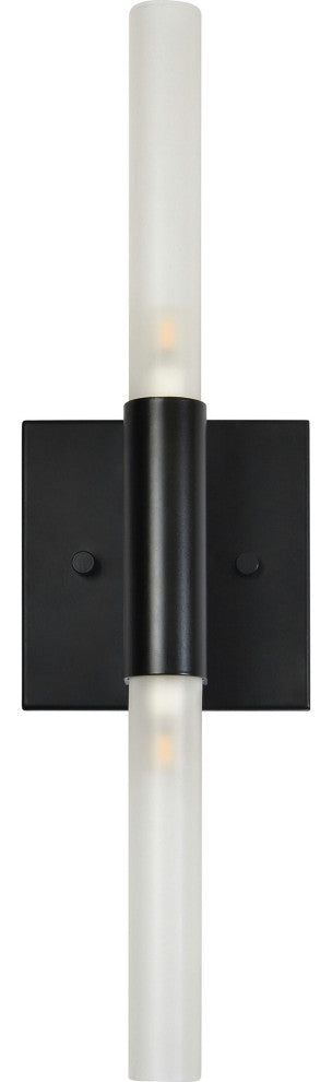 Lina Matte Black Iron Wall Sconce