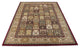 7'x10' Modern Burgundy Traditional Living Room Area Rug
