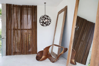 Outdoor Carson Chandelier in Vintage Iron