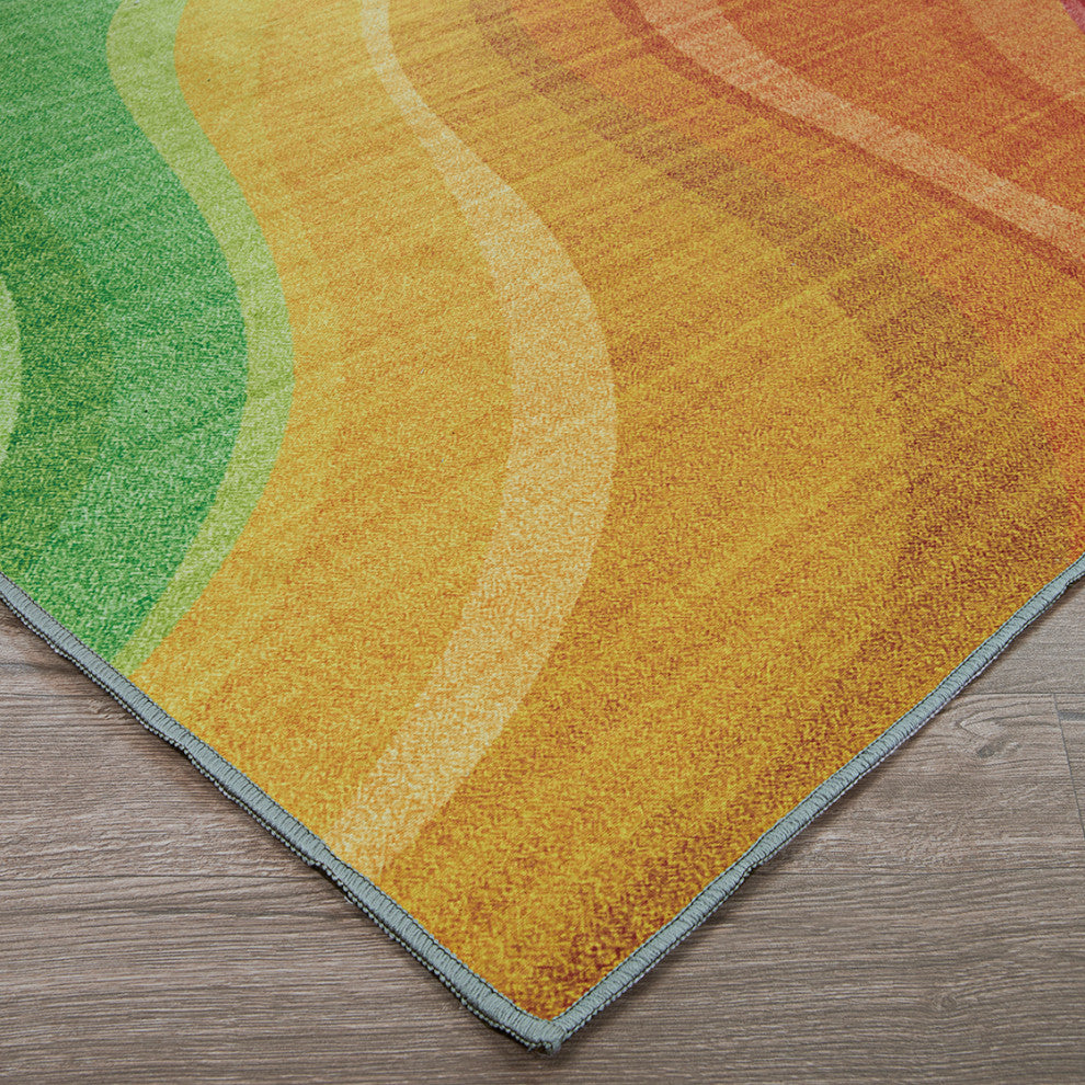 Couristan Rainbow Candiland Multicolor Area Rug, 2' X 8' Runner