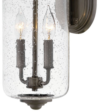 Hinkley Willoughby Medium Wall Mount Lantern, Oil Rubbed Bronze