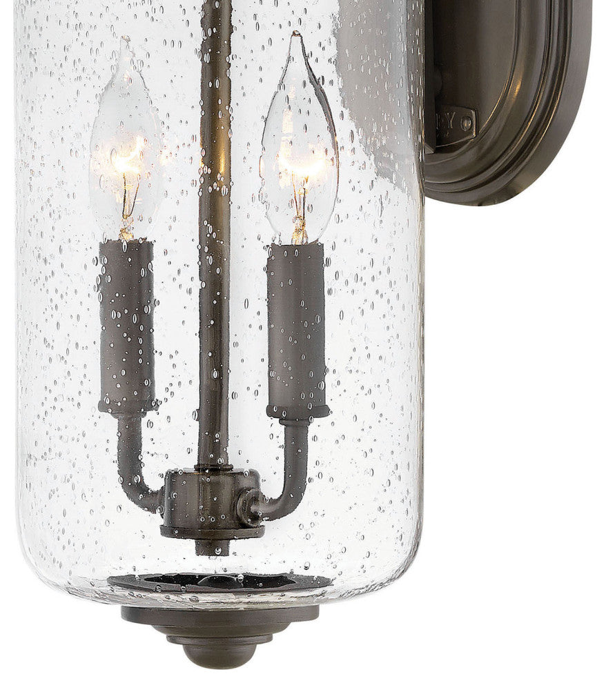 Hinkley Willoughby Medium Wall Mount Lantern, Oil Rubbed Bronze