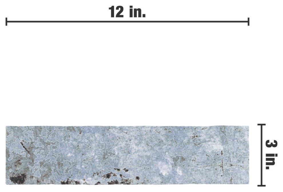London Blue Glossy Ceramic Wall Tile