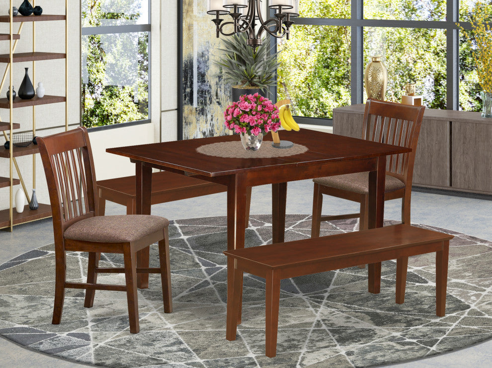 5 Pc Dinette Set -Small Dining Tables And 4 Kitchen Dining Chairs
