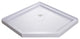 Dreamline Slimline 36"x36" Neo-Angle Shower Base