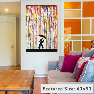 "Tempest Gallery" by Marc Allante, 26x18x1.5"