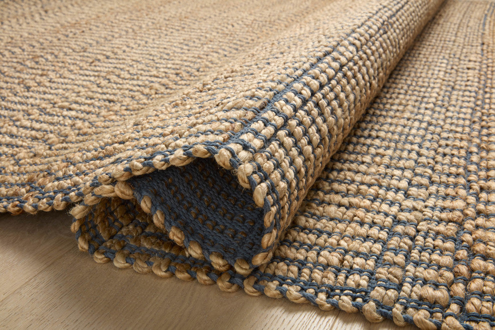 Angela Rose x Loloi Colton Natural / Navy 2''-0" x 3''-0" Accent Rug