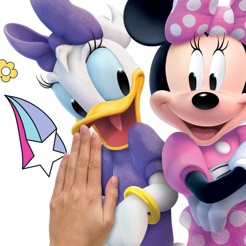 Minnie Mouse Peel and Stick Giant Wall Decals With Alphabet
