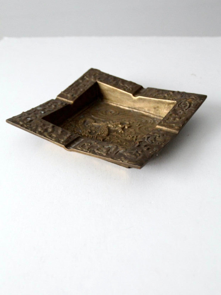 Consigned, Vintage Brass Ashtray