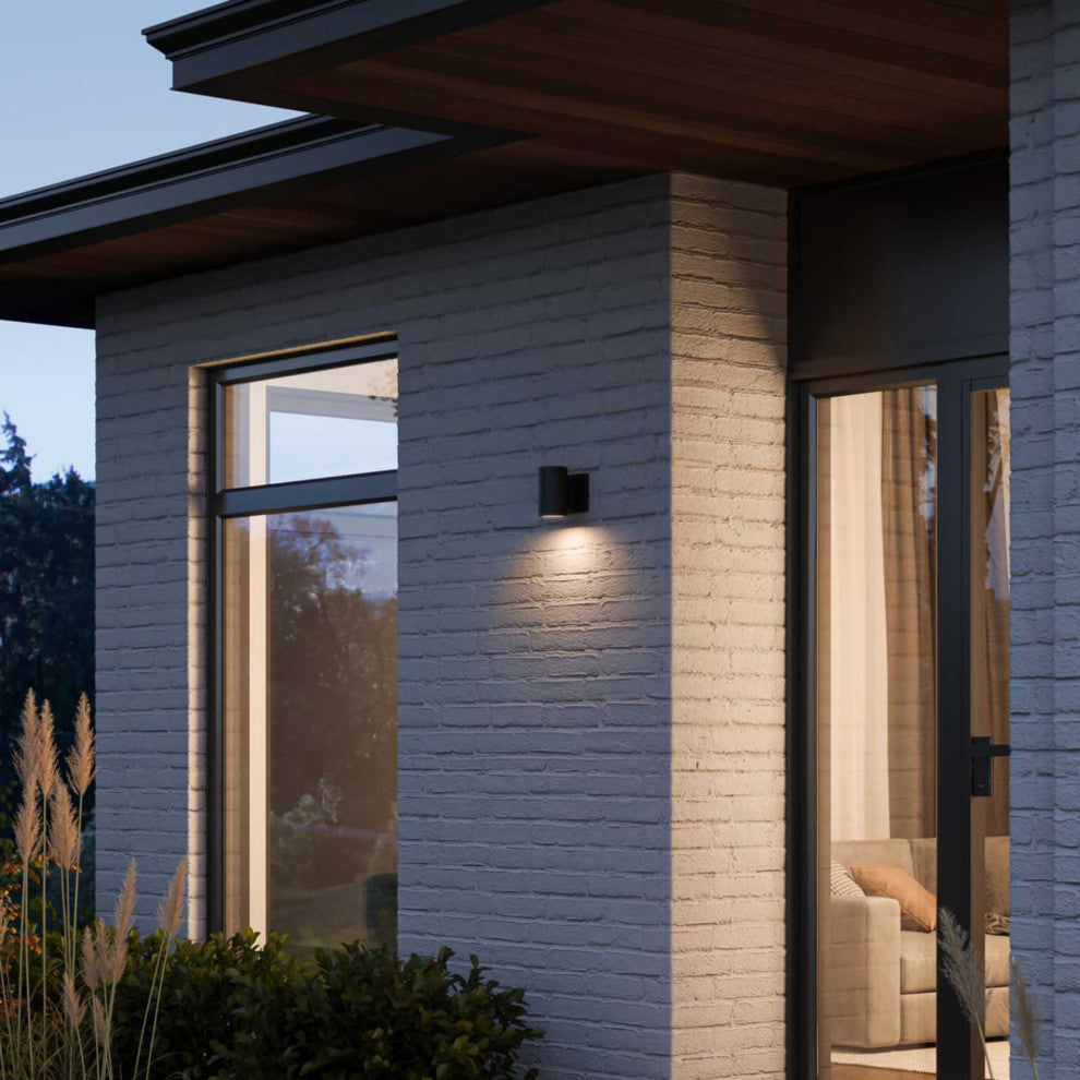 3" Outdoor Wall Mount Outdoor Cylinder Light, 1-Light