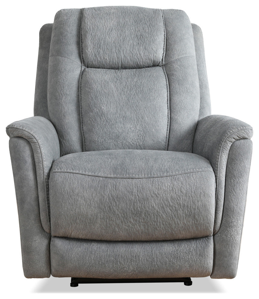 Parker Living Linus Hudson Grey Power Zero Gravity Recliner