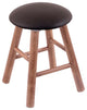 Holland Bar Stool, Maple Round Cushion Vanity Stool, Smooth Legs