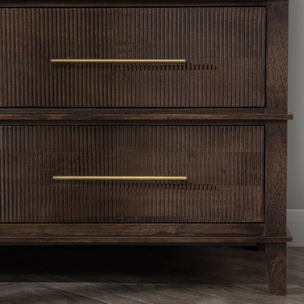 Westlake 6-Drawer Mango Wood Dresser