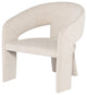 Anise Shell Fabric Occasional Chair
