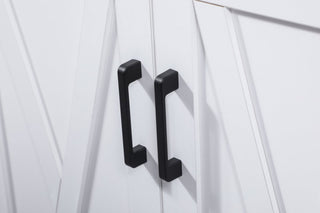 Home Living 19" Farmhouse White-Light Bathroom Vanity