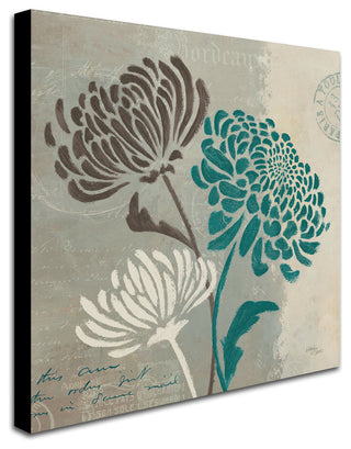 'Chrysanthemums II' Canvas Art by Wellington Studio