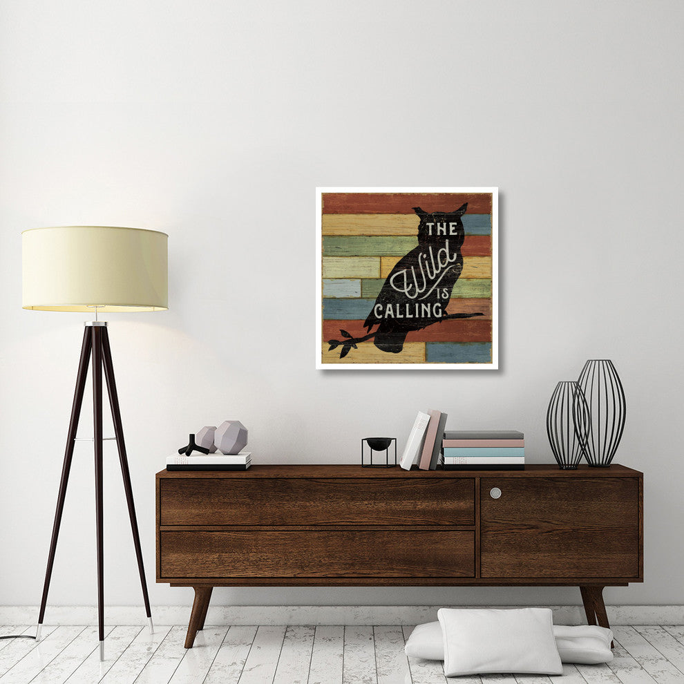 "Lake Lodge III" Digital Paper Print by Sue Schlabach, 32"x32"