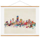 Brian Buckley Dallas Texas Skyline Art Print