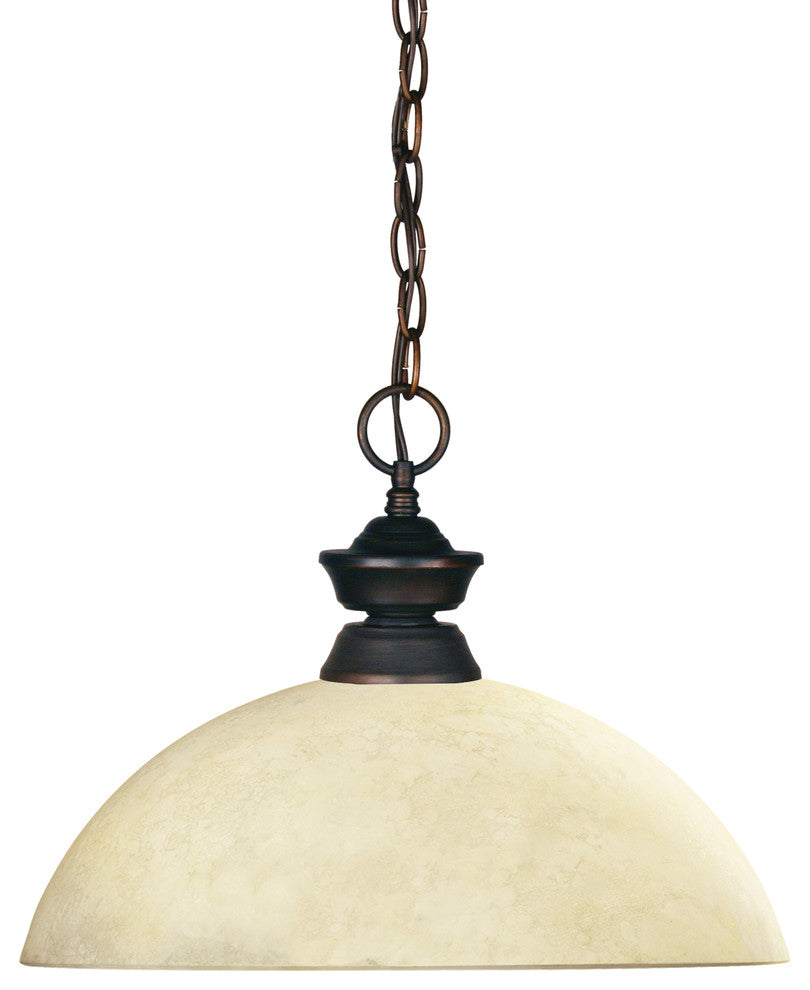 1 Light Pendant Olde Bronze
