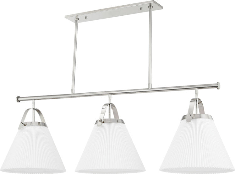 Hudson Valley Aldridge 3 Light Island Light 9658-AGB - Aged Brass