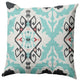 Bombay Medallion Decorative Throw Pillow, Pepper, 20"x20"