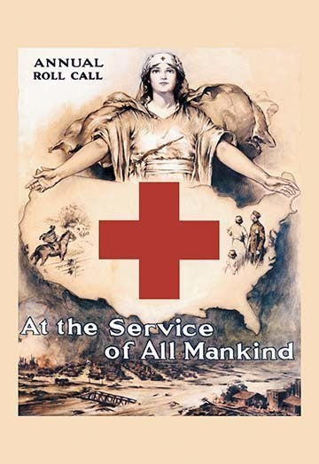 At the Service of All Mankind - Gallery Wrapped Canvas Art 28" x 42"