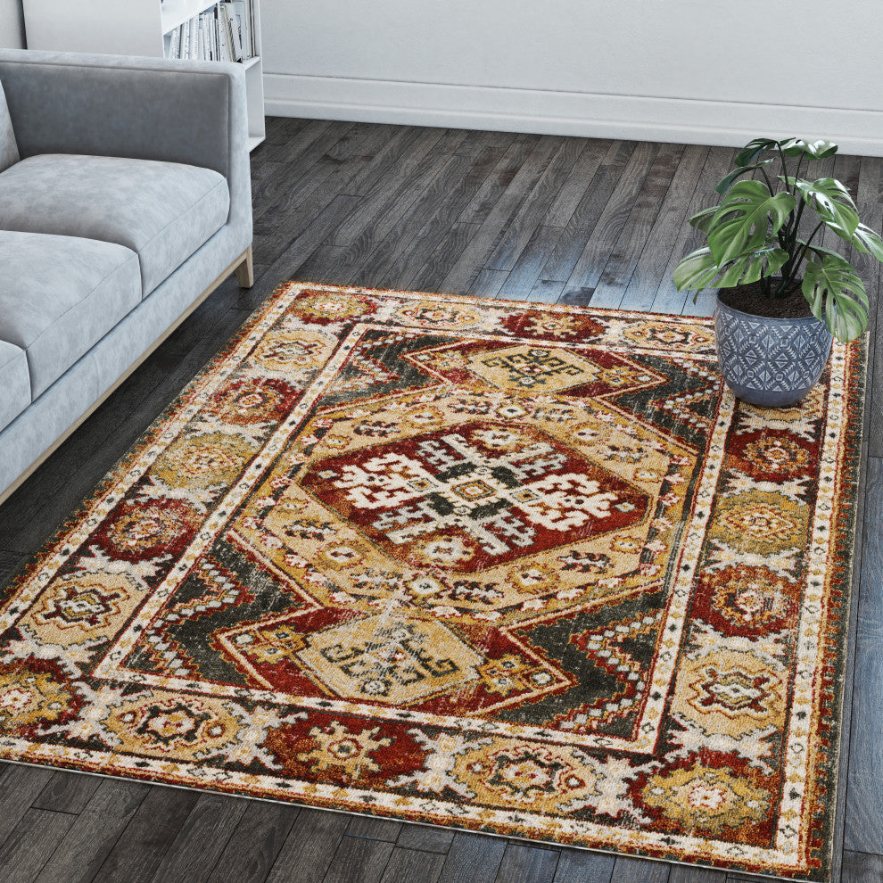 Dalyn Karma KM22 Canyon 2'3" x 7'5" Runner Rug