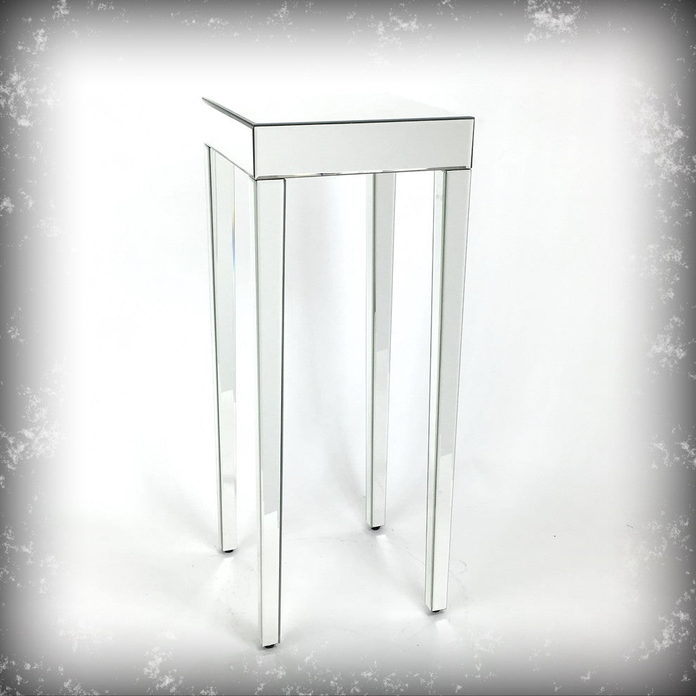 Tamsin Beveled Mirror Pedestal