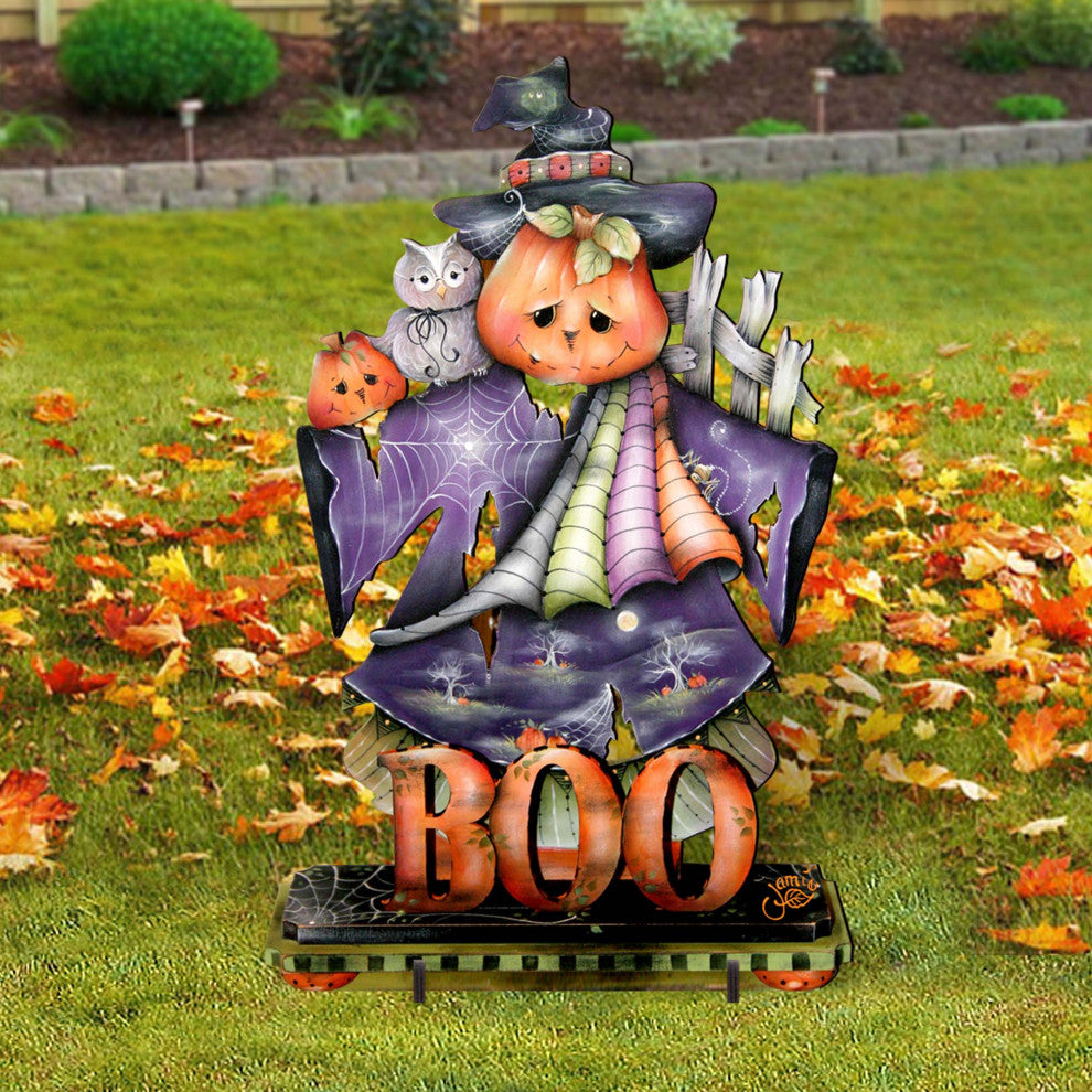 This Boos For You Free-Standing Garden Decor