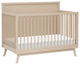 Palma 4-in-1 Convertible Crib With Toddler Bed Conversion Kit, Taupe