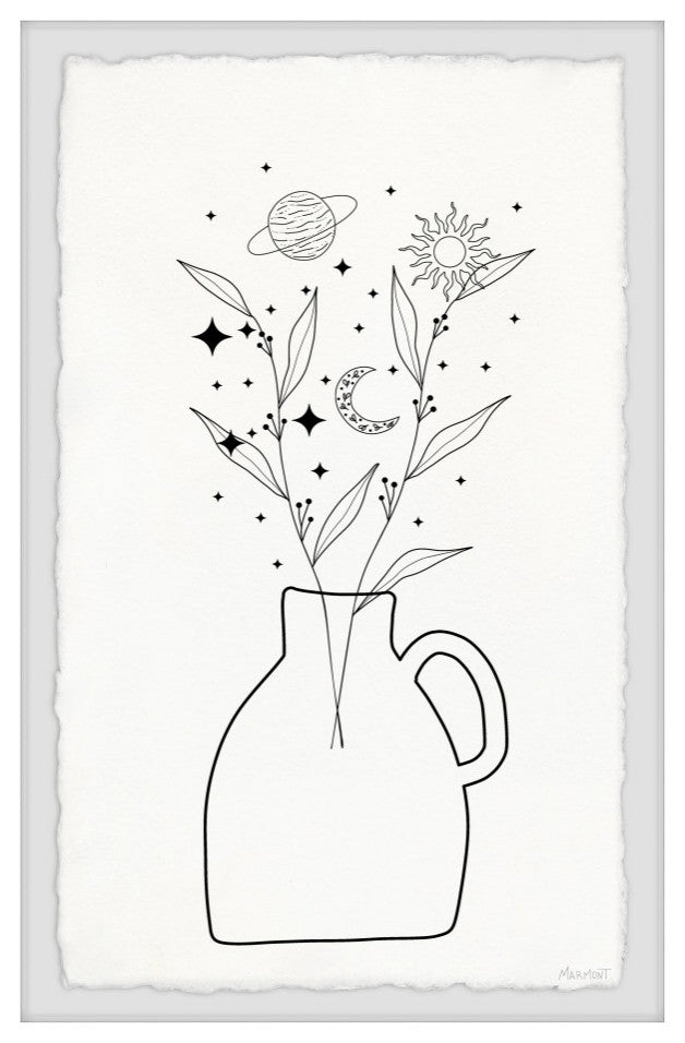 "The Third Dimension" Framed Painting Print, 8x12