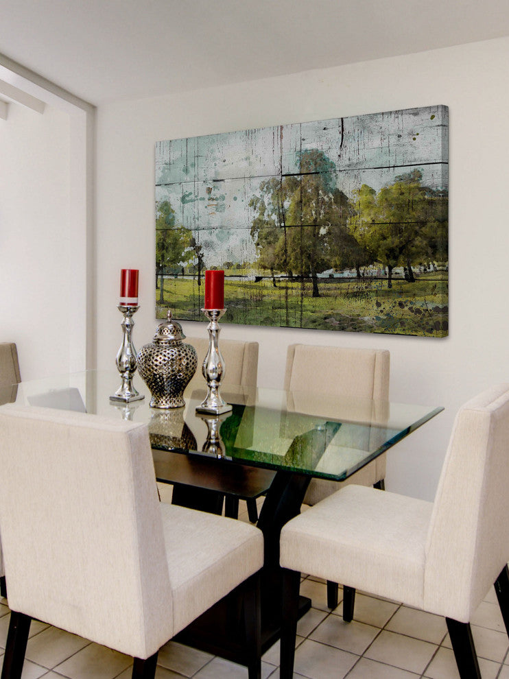 "Green Park" Painting Print on Canvas by Irena Orlov