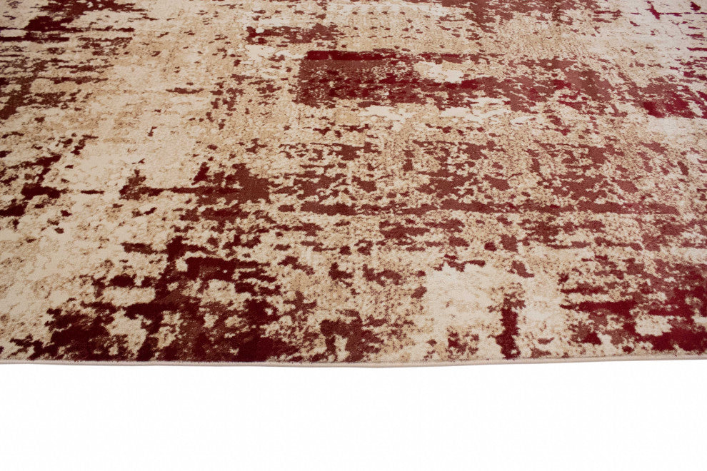Noori Rug Lagoon Red/Beige Rug, 9'11"x13'11"