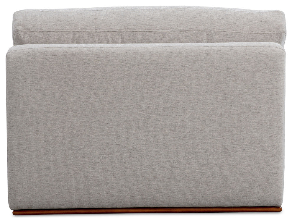 Rue Slipper Chair Flecked Grey