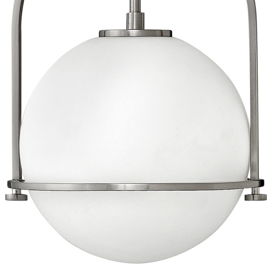 Hinkley Somerset Pendant Light, Brushed Nickel, Medium