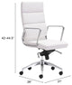 Engineer High Back Office Chair White