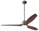 Arbor Fan, Graphite, 54" Mahogany Blades With LED, Wall Control