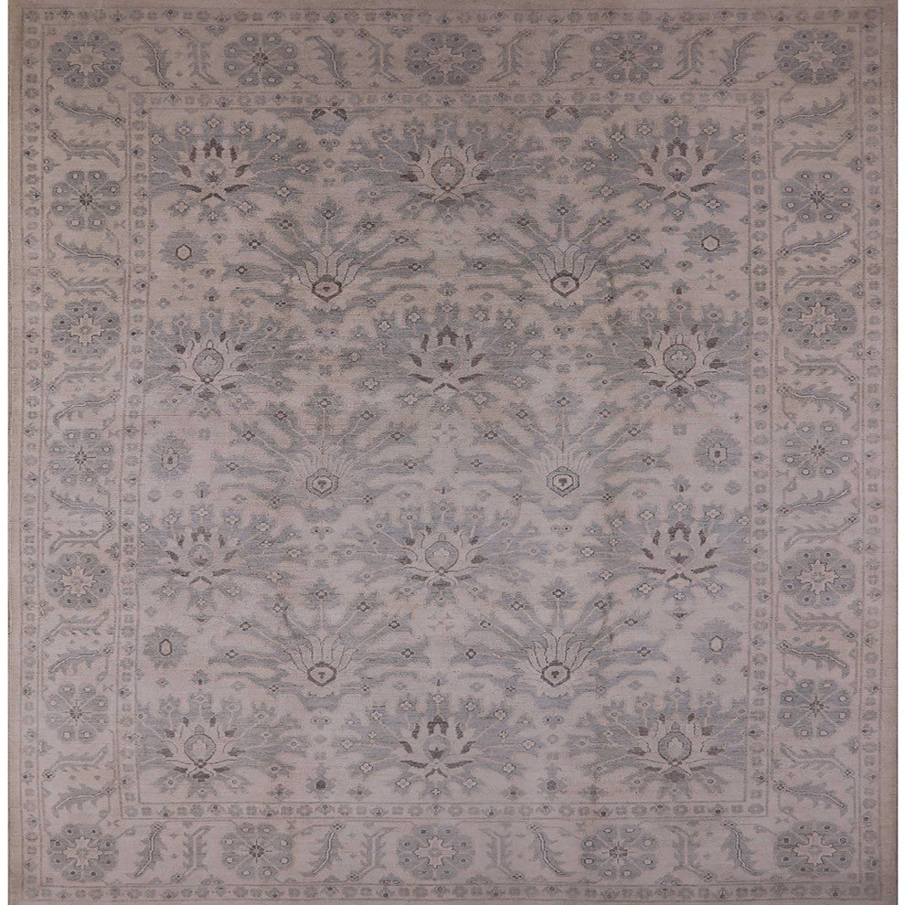 Ahgly Company Indoor Square Mid-Century Modern Area Rugs, 5' Square