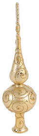 12" Gold Finial Topper