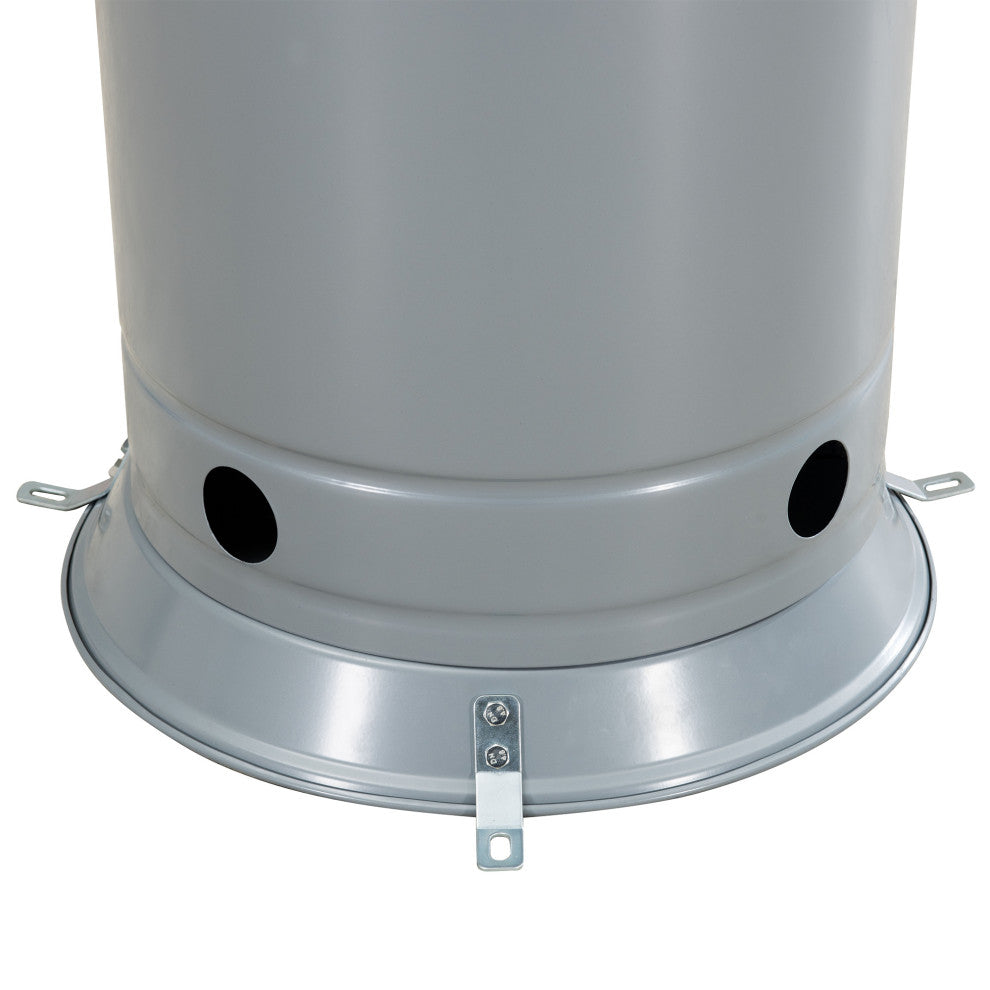 Sunjoy Silver 47,000 BTU Avanti Propane Heater