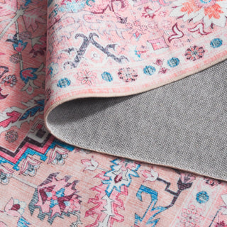 Safavieh Arizona Machine-Washable Collection ARZ315 Rug, Beige/Pink, 8'x10'